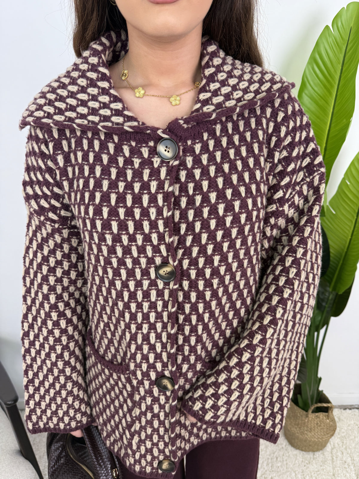 Ensemble Éléna – Maille jacquard
