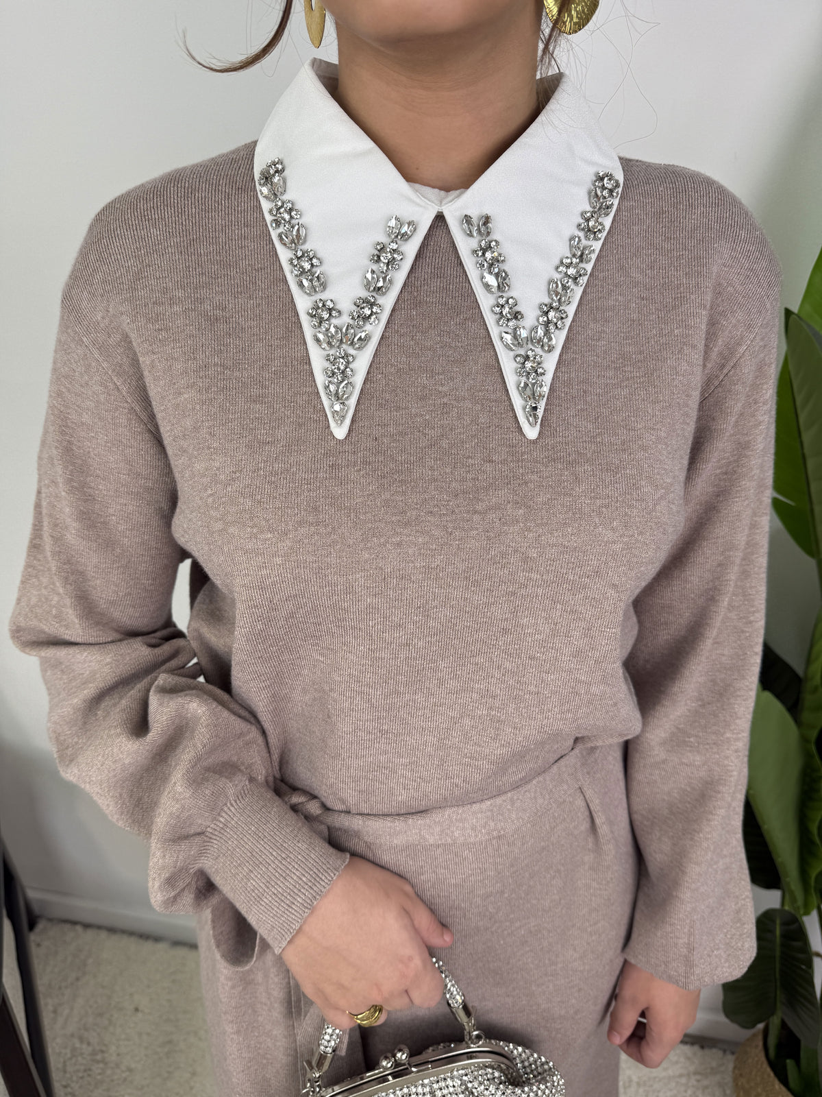 Robe Sofia – Maille ceinturée