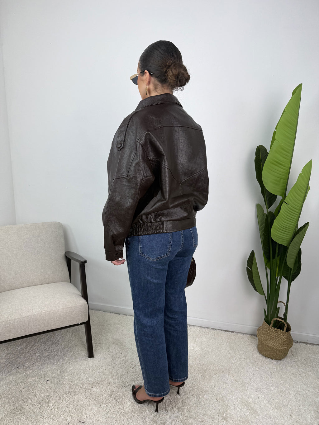 Veste similicuir Alba