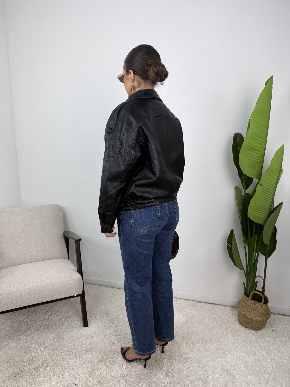 Veste similicuir Alba