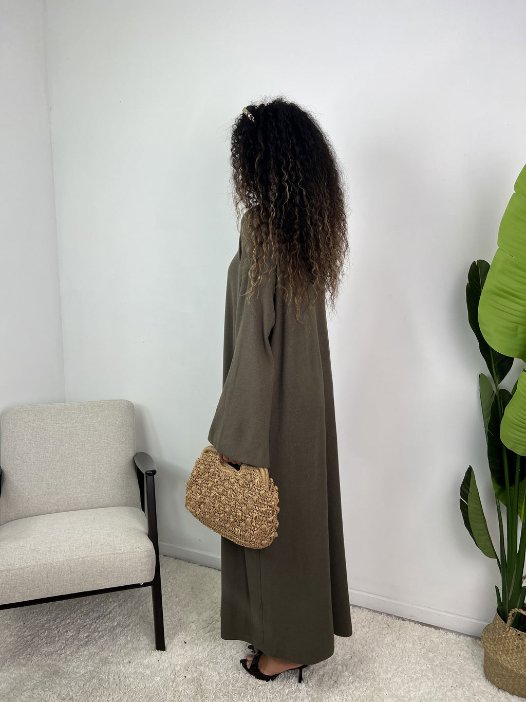 Robe col mao Azmira