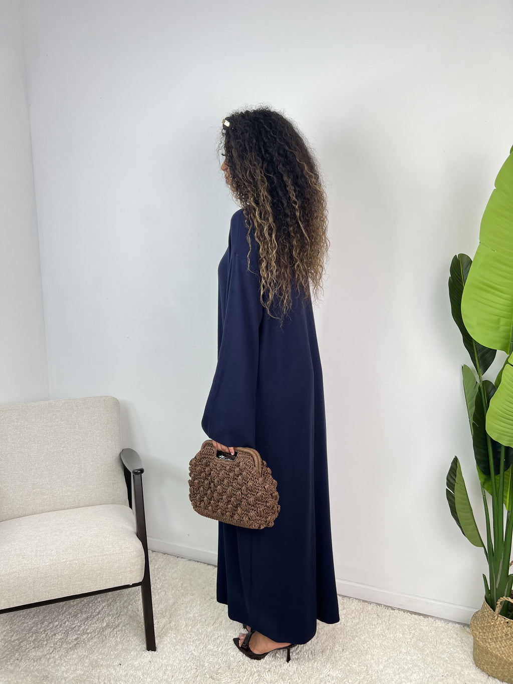 Robe col mao Azmira