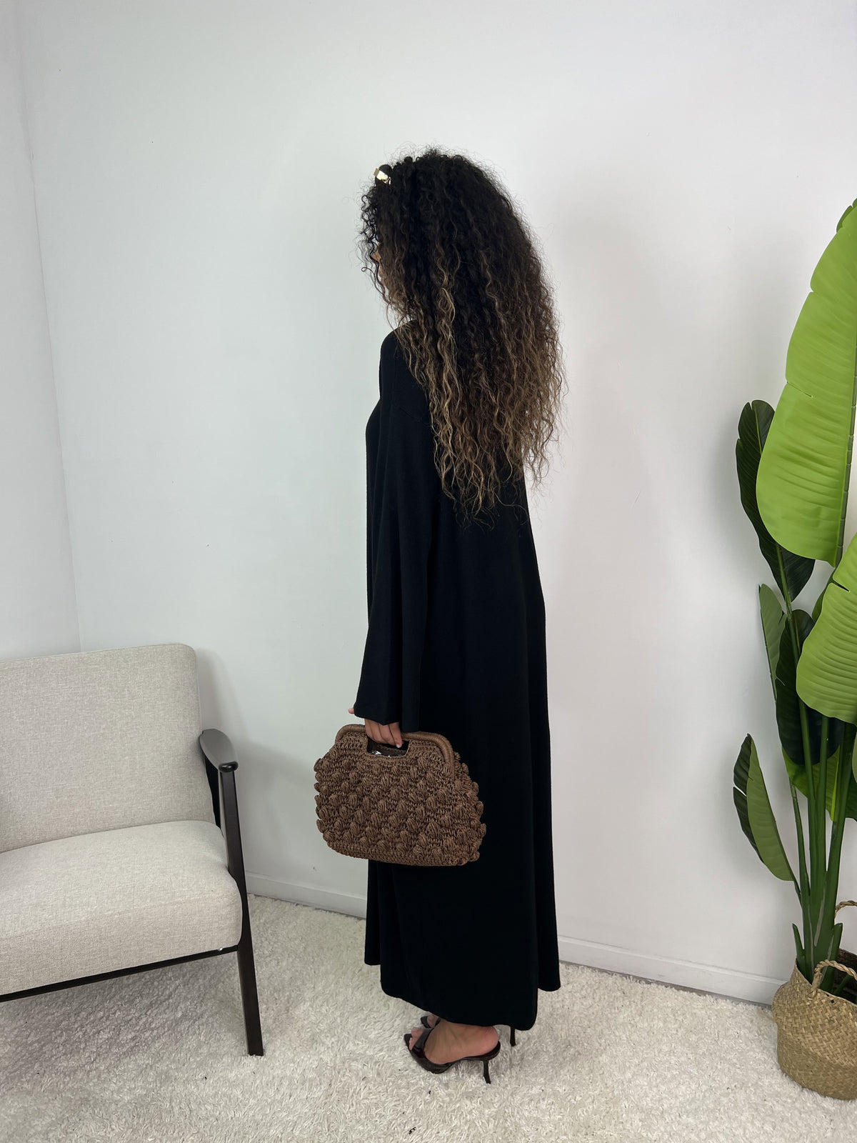Robe col mao Azmira