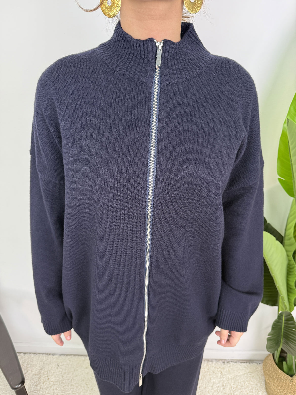 Ensemble gilet zippé Lamya