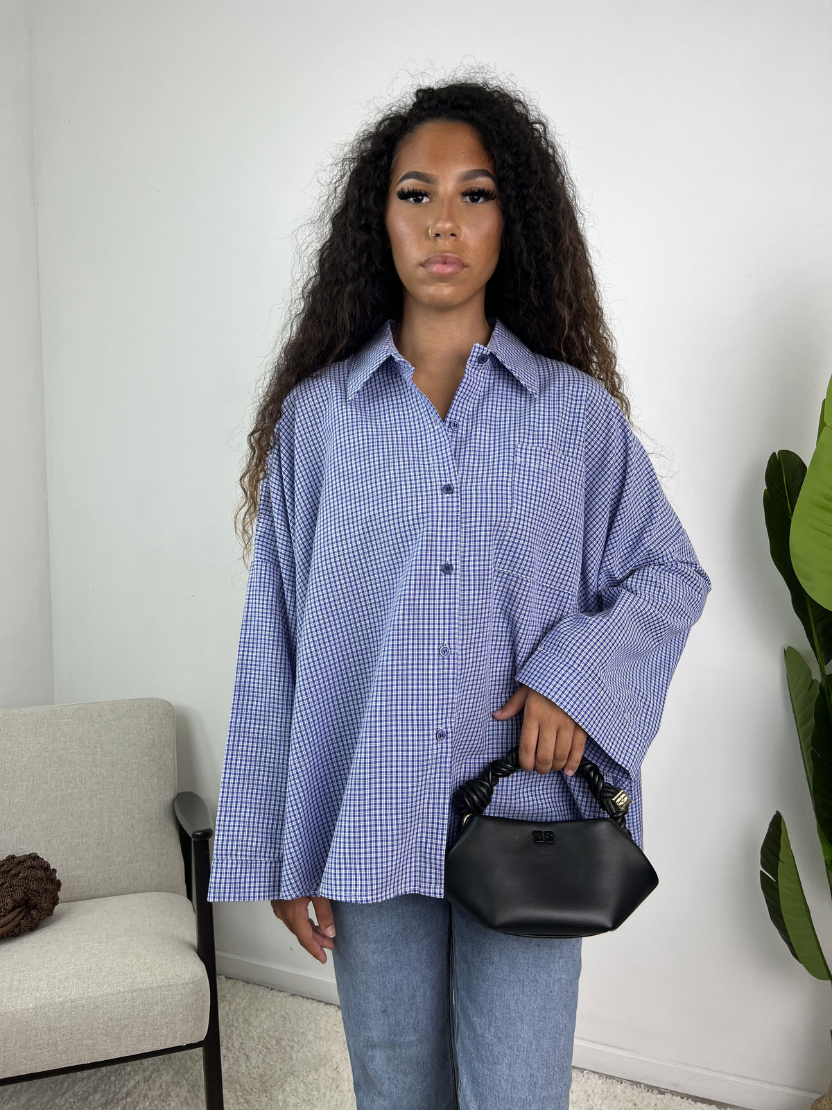 Chemise Vichy à carreaux Elise