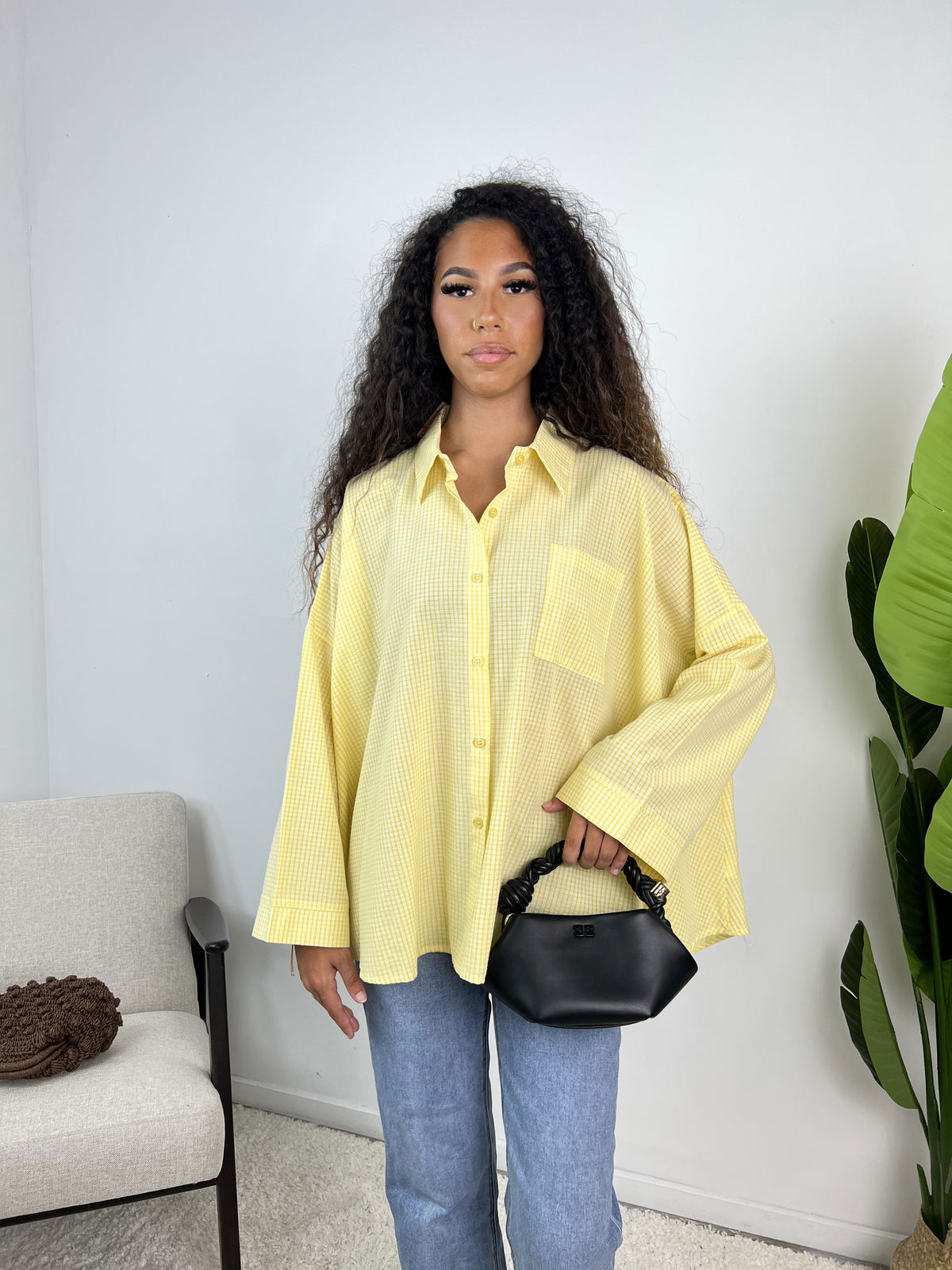 Chemise Vichy à carreaux Elise