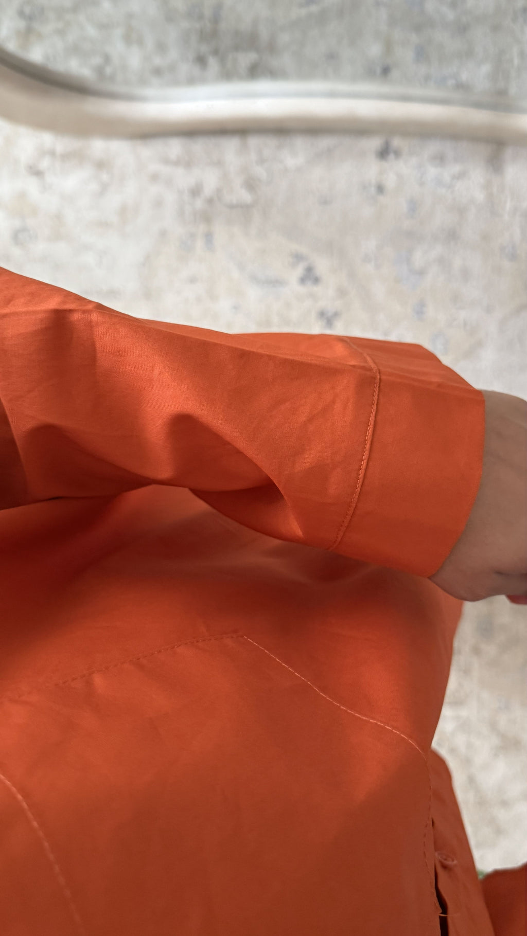 Yamina - Chemise oversize en popeline