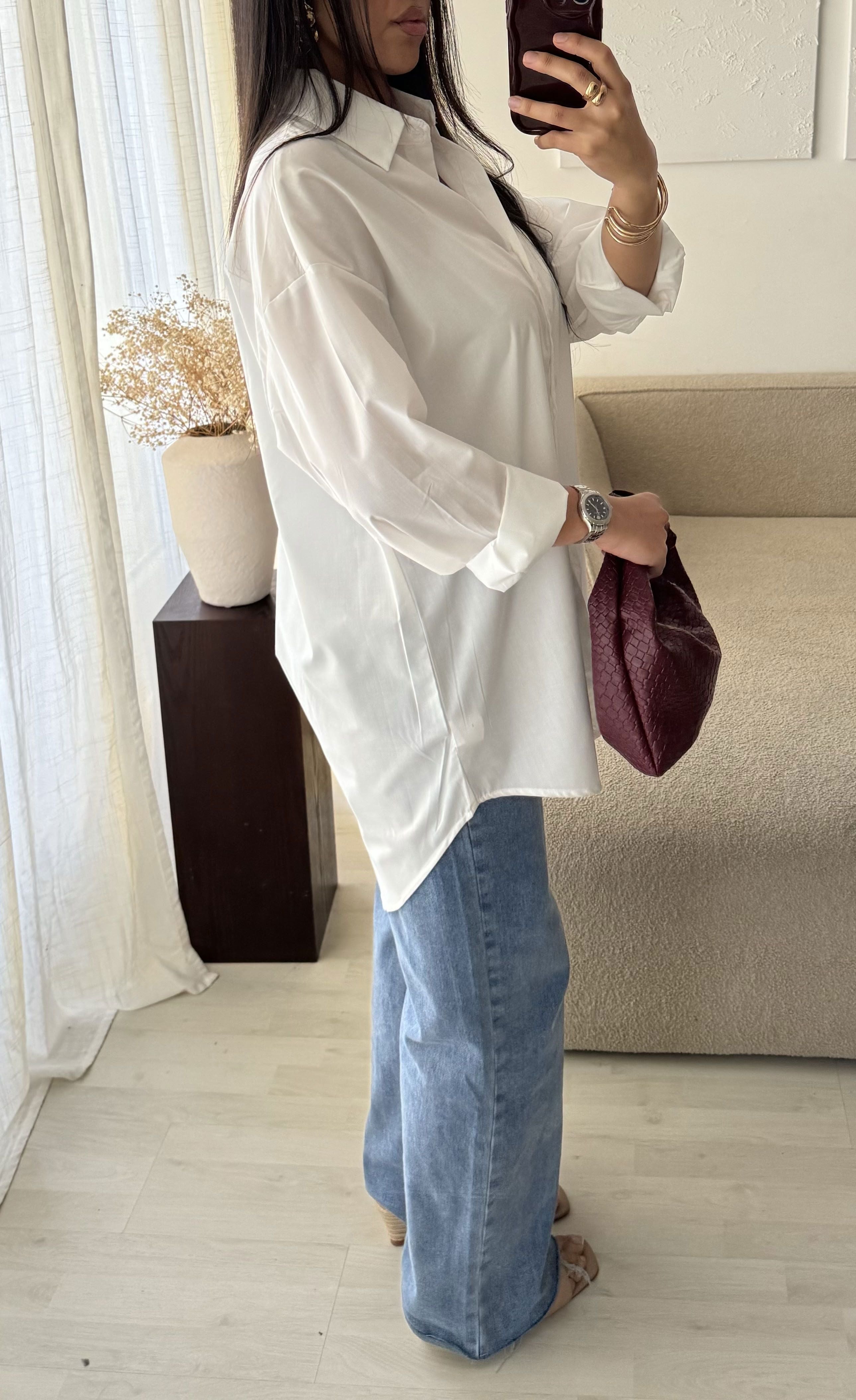 Chemise popeline classique Irene