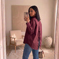 Chemise Élina – Popeline à nœuds dos