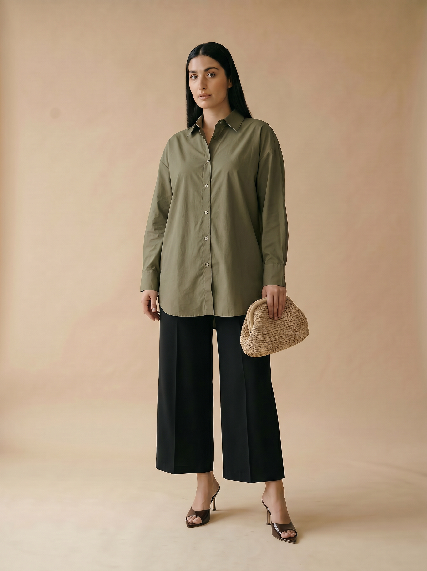 CHEMISE EN POPELINE