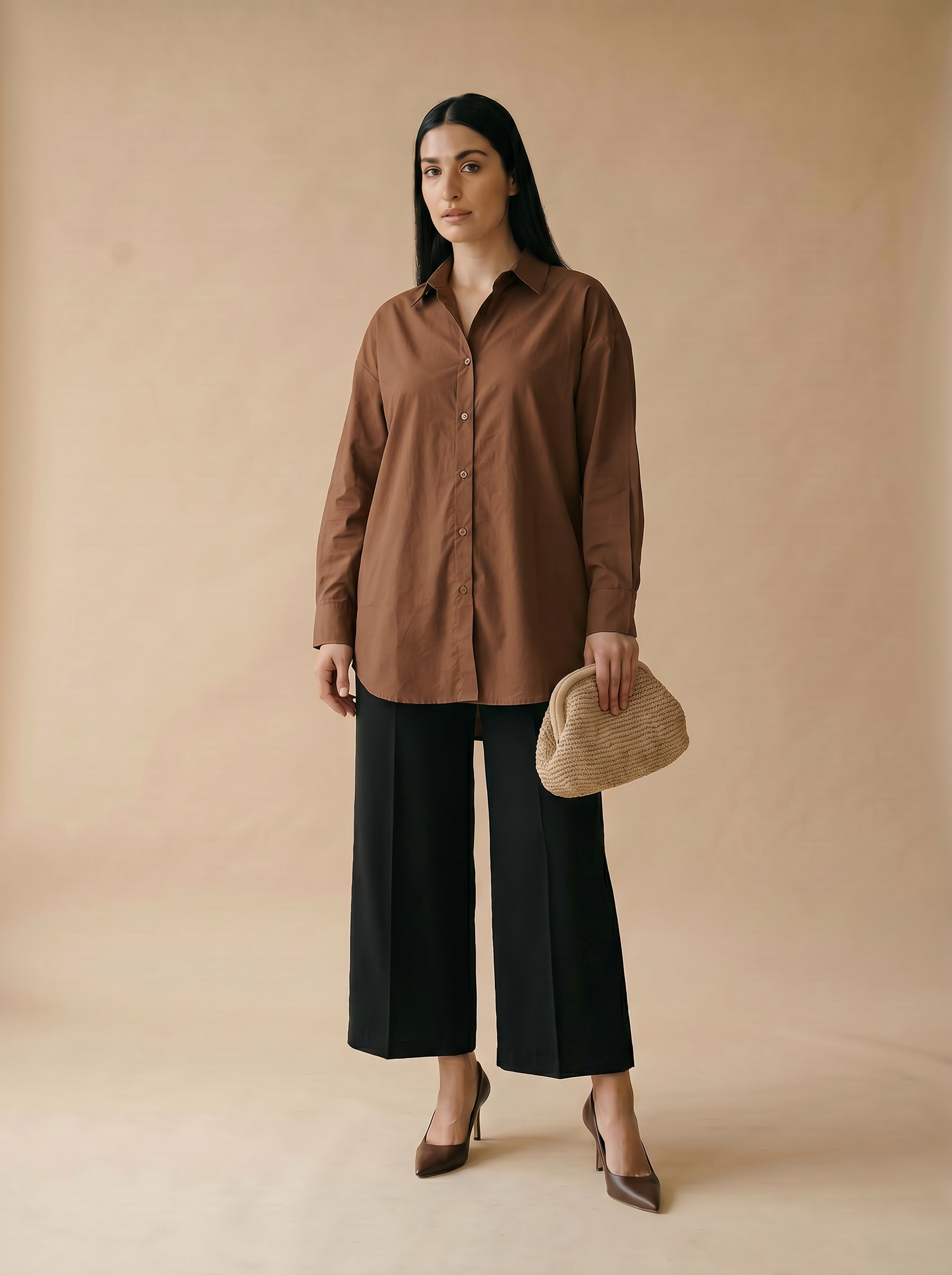 CHEMISE EN POPELINE