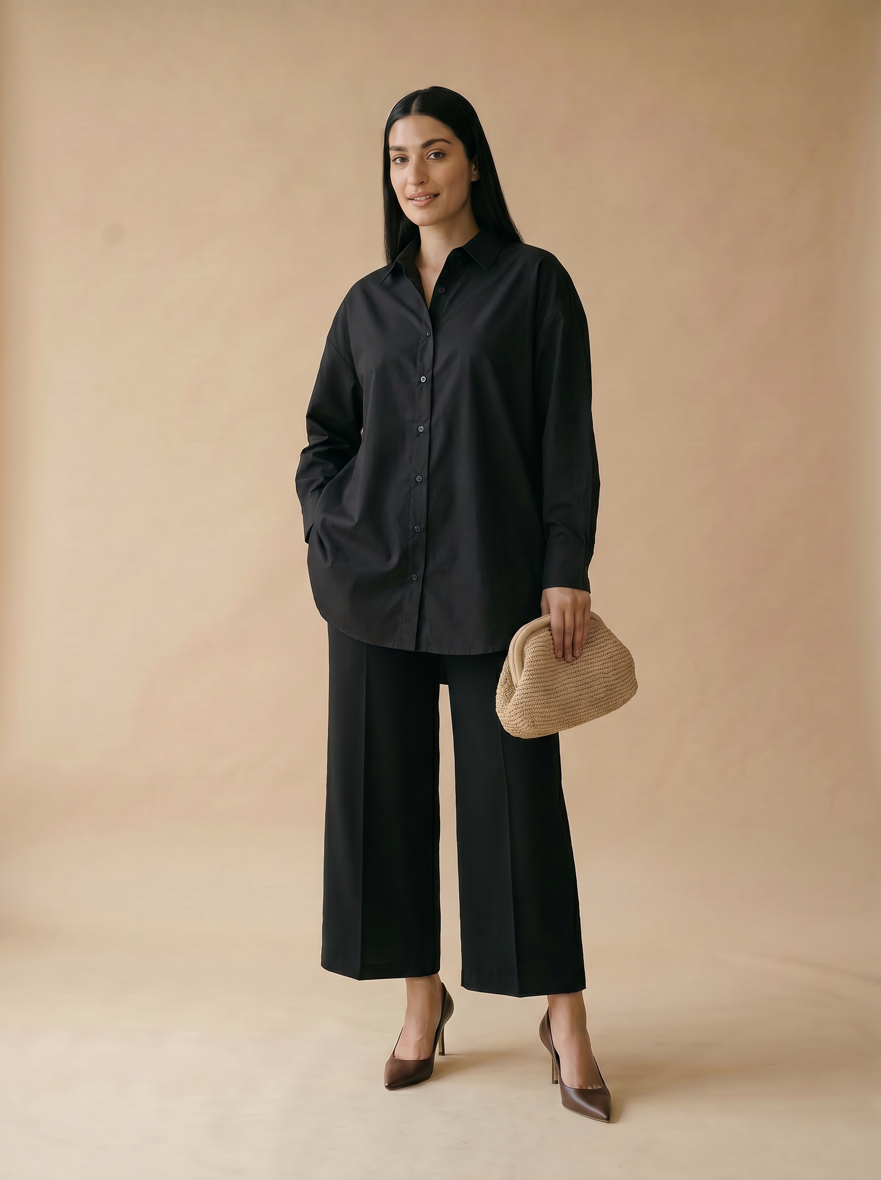 CHEMISE EN POPELINE