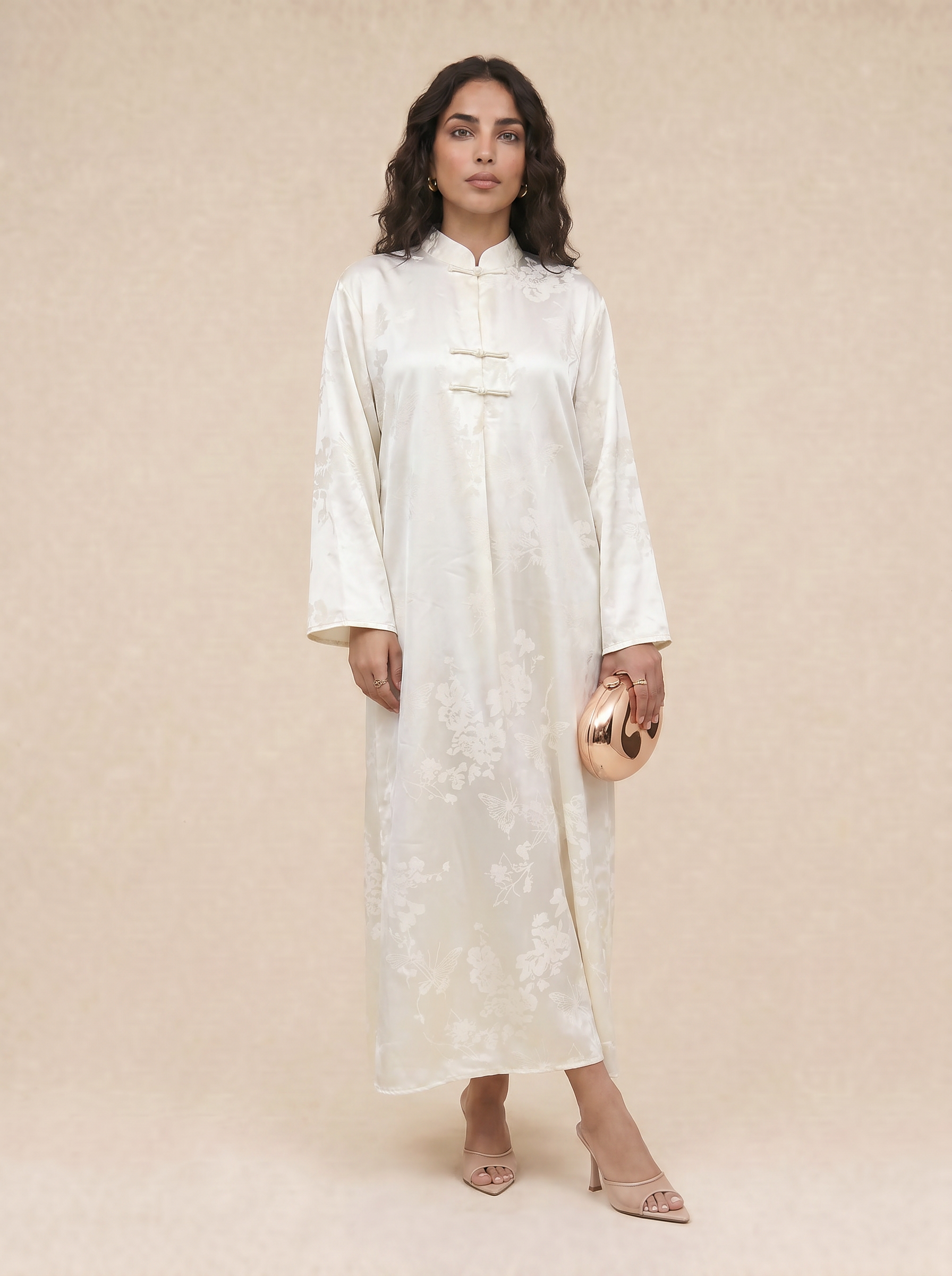 Robe col mao TING