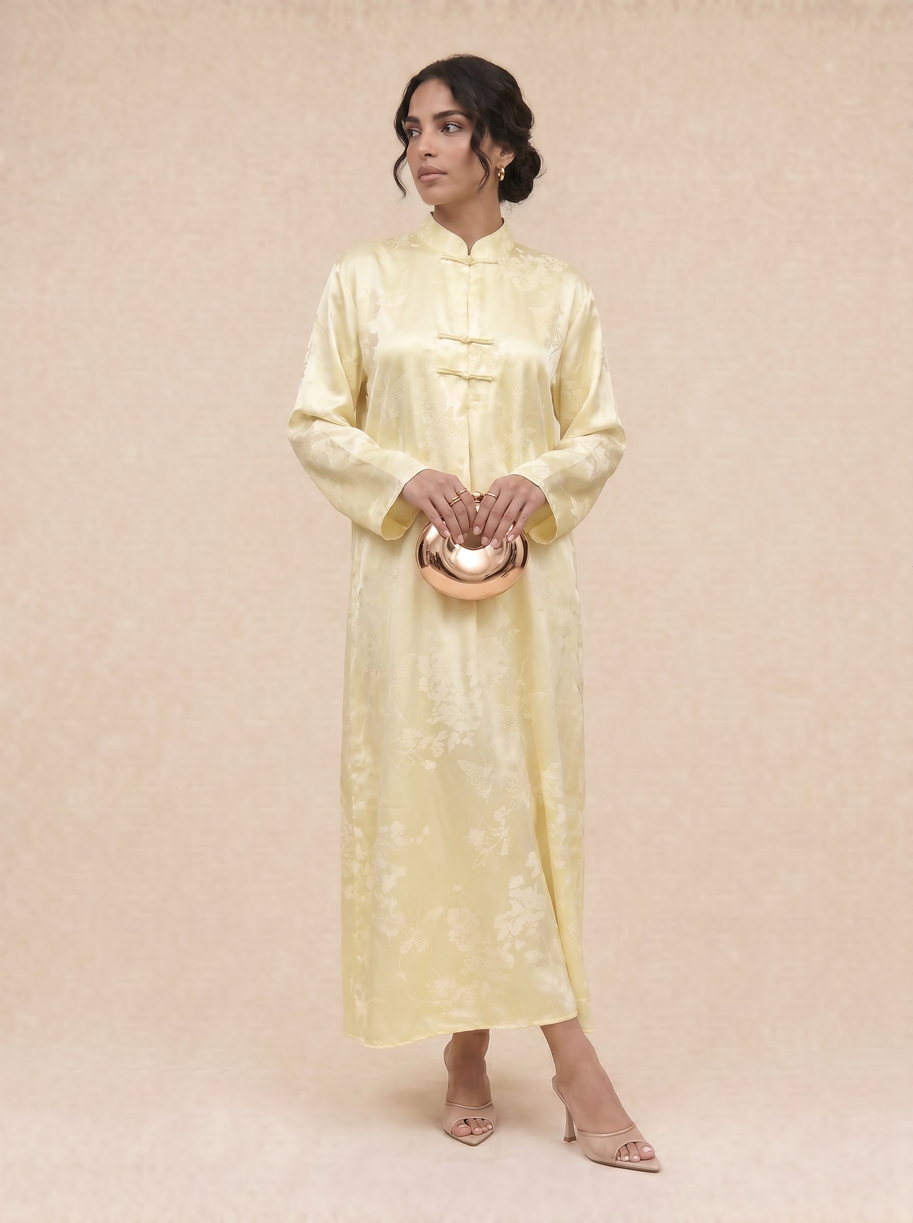 Robe col mao TING