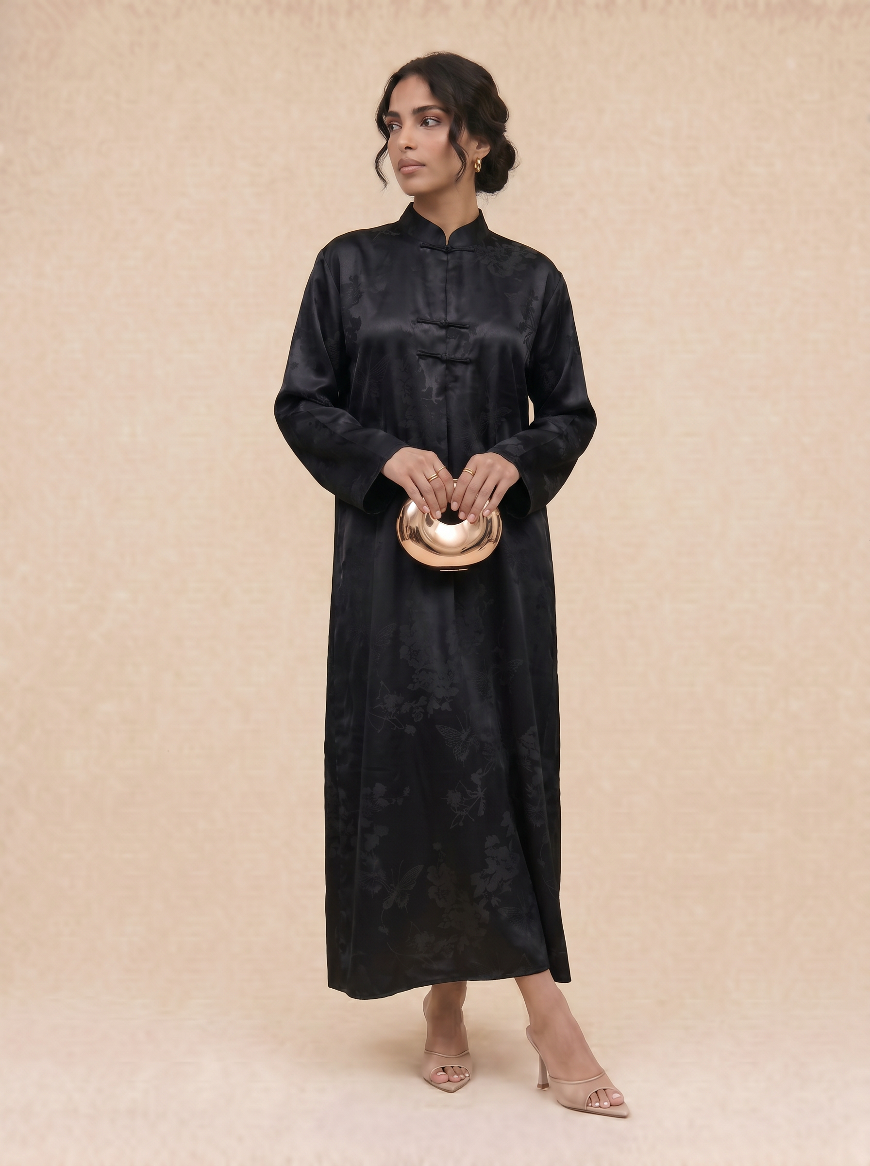 Robe col mao TING