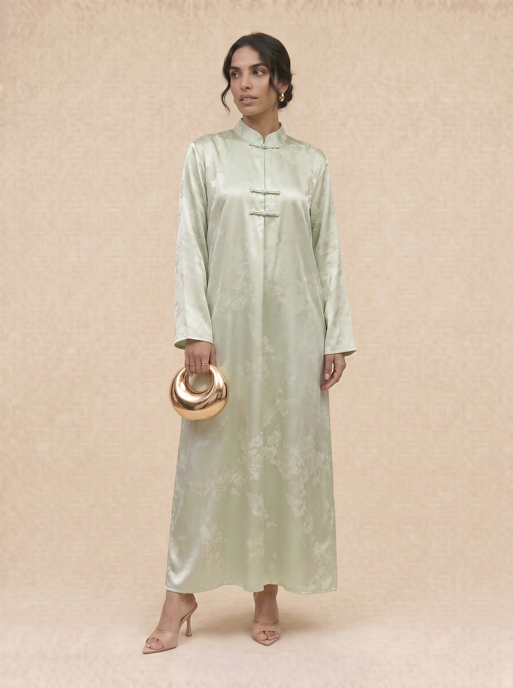 Robe col mao TING